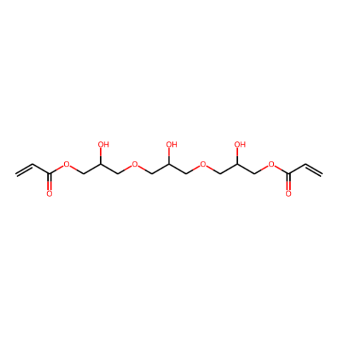 2-丙烯酸-(2-羟基-1,3-亚丙基)二[氧基(2-羟基-3,1-亚丙基)]酯,Glycerol 1,3-diglycerolate diacrylate