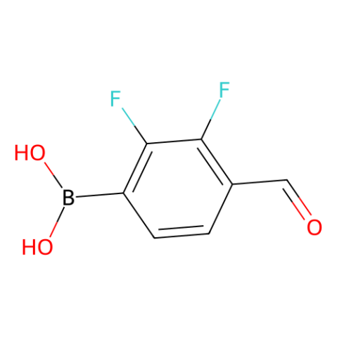 2,3-二氟-4-甲酰基苯硼酸(含有不定量的酸酐),2,3-Difluoro-4-formylphenylboronic acid(Contains varying amounts of anhydride)