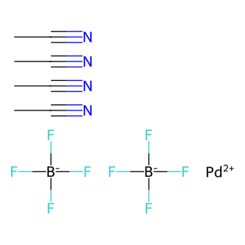 四乙腈四氟硼酸钯,Tetrakis(acetonitrile)palladium(II) tetrafluoroborate