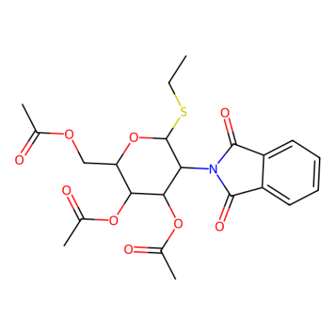 乙基 3,4,6-三-O-乙酰基-2-脱氧-2-邻苯二甲酰亚胺基-1-硫代-β-D-吡喃葡萄糖苷,Ethyl 3,4,6-Tri-O-acetyl-2-deoxy-2-phthalimido-1-thio-β-D-thioglucopyranoside