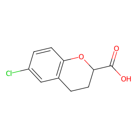 6-氯-3,4-二氫-2H-1-苯并吡喃-2-羧酸,6-Chlorochroman-2-carboxylic acid