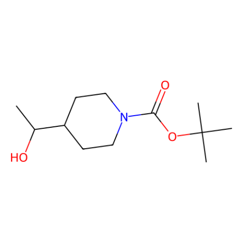 4-(1-羟乙基)哌啶-1-甲酸叔丁酯,tert-butyl 4-(1-hydroxyethyl)piperidine-1-carboxylate