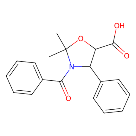 (4S,5R)-3-苄基-2,2-二甲基-4-苯基恶唑烷-5-羧酸,(4S,5R)-3-Benzoyl-2,2-dimethyl-4-phenyloxazolidine-5-carboxylic acid