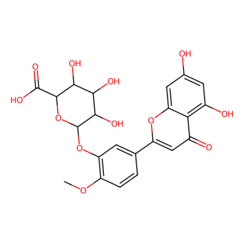 rac-橙皮素3'-O-β-D-葡糖醛酸,rac-Hesperetin 3′-O-β-D-Glucuronide