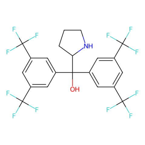 (R)-双[3,5-双(三氟甲基)苯基](吡咯烷-2-基)甲醇,(R)-Bis[3,5-bis(trifluoromethyl)phenyl](pyrrolidin-2-yl)methanol