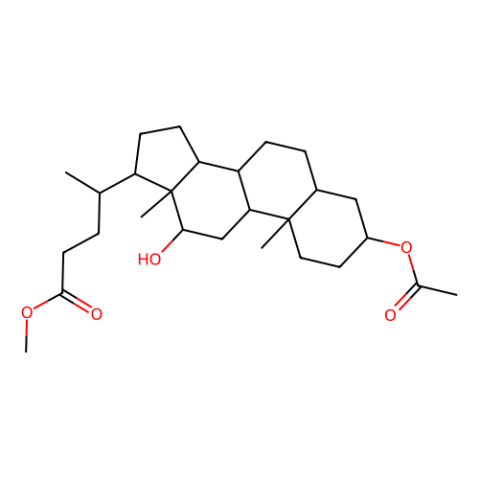 5β-膽酸-3α，12α-二醇-3-乙酸甲酯,5β-Cholanic acid-3α,12α-diol 3-acetate methyl ester