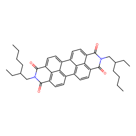 N,N'-双(2-乙基己基)-3,4,9,10-苝四甲酰二亚胺,N,N'-Bis(2-ethylhexyl)-3,4,9,10-perylenetetracarboxylic Diimide