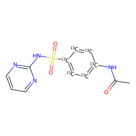 N-乙酰磺胺嘧啶-13C6,N-Acetyl Sulfadiazine-13C6