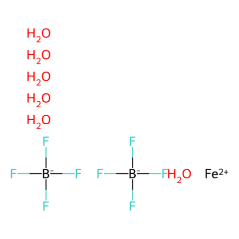 四氟硼酸鐵(II) 六水合物,Iron(II) tetrafluoroborate hexahydrate