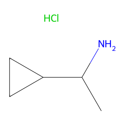 (1S)-1-环丙基乙-1-胺盐酸盐,(1S)‐1‐cyclopropylethan‐1‐amine hydrochloride