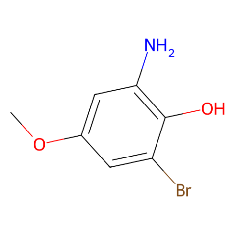2-氨基-6-溴-4-甲氧基苯酚,2-Amino-6-bromo-4-methoxyphenol