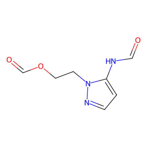 5-甲酰氨基-1-[2-(甲酰氧基)乙基]吡唑,5-Formamido-1-[2-(formyloxy)ethyl]pyrazole