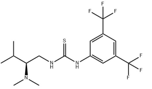 N-[3,5-双(三氟甲基)苯基]-N'-[(2S)-2-(二甲基氨基)-3-甲基丁基]硫脲,N-[3,5-Bis(trifluoromethyl)phenyl]-N'-[(2S)-2-(dimethylamino)-3-methylbutyl]thiourea