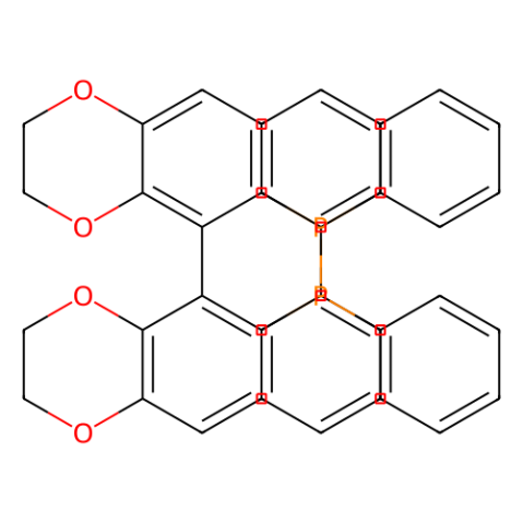 (S)-6,6'-双(二苯基膦)-2,2',3,3'-四氢-5,5′-联苯并[b][1,4]二氧六环,(S)-6,6'-Bis(diphenylphosphino)-2,2',3,3'-tetrahydro-5,5'-bibenzo[b][1,4]dioxine