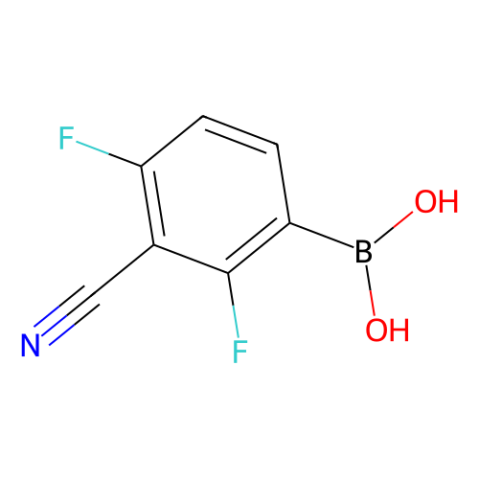 2,4-二氟-3-氰基苯基硼酸（含不同量的酸酐),2,4-Difluoro-3-cyanophenylboronic acid(contains varying amounts of Anhydride)