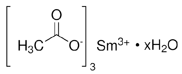 乙酸釤(III) 水合物,Samarium(III) acetate hydrate