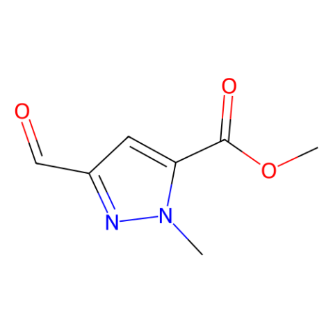 3-甲酰基-1-甲基-1H-吡唑-5-甲酸甲酯,Methyl 3-formyl-1-methyl-1H-pyrazole-5-carboxylate