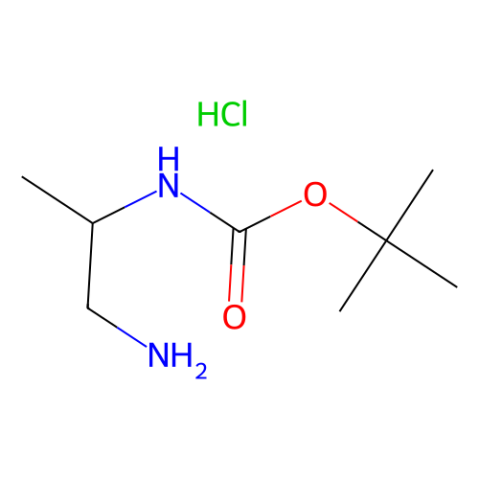 (S)-2-N-Boc-1,2-丙二胺鹽酸鹽,(S)-tert-Butyl (1-aminopropan-2-yl)carbamate hydrochloride