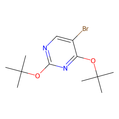 5-溴-2,4-二-(叔丁氧基)嘧啶,5-Bromo-2,4-di-(tert-butoxy)pyrimidine