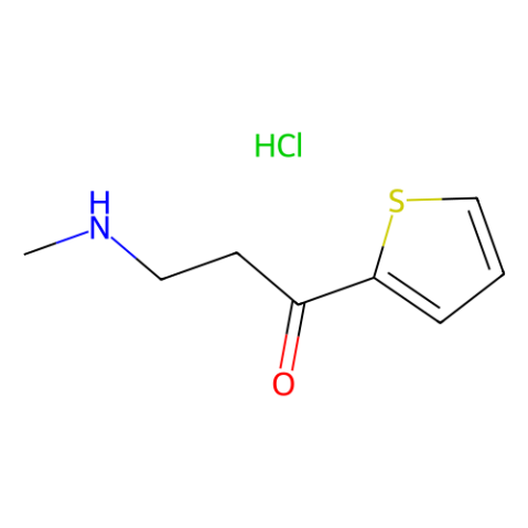 3-甲氨基-1-(2-噻吩基)-丙-1-酮盐酸盐,3-(Methylamino)-1-(thiophen-2-yl)propan-1-one hydrochloride