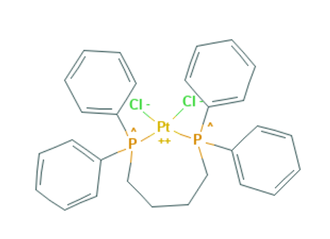 1,4-雙二苯基膦丁烷二氯化鉑,(1,4-bis(diphenylphosphanyl)butane)dichloridoplatinum(II)