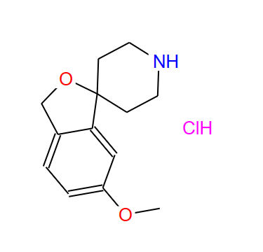 6-甲氧基-3H-螺[2-苯并呋喃-1,4'-哌啶]盐酸盐,6-Methoxy-3H-spiro[2-benzofuran-1,4'-piperidine]hydrochloride