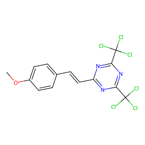 2-(4-甲氧基苯乙烯基)-4,6-双(三氯甲基)-1,3,5-三嗪,2-(4-Methoxystyryl)-4,6-bis(trichloromethyl)-1,3,5-triazine