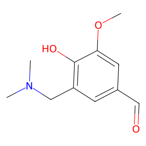 3-[(二甲氨基)甲基] -4-羥基-5-甲氧基苯甲醛,3-[(Dimethylamino)methyl]-4-hydroxy-5-methoxybenzenecarbaldehyde