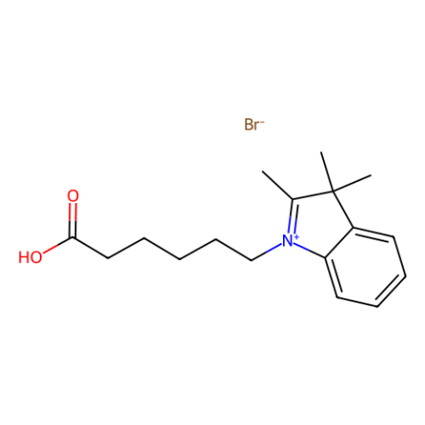 1-(5-羧基戊基)-2,3,3-三甲基-3H-吲哚-1-鎓溴化物,1-(5-Carboxypentyl)-2,3,3-trimethyl-3H-indol-1-ium bromide