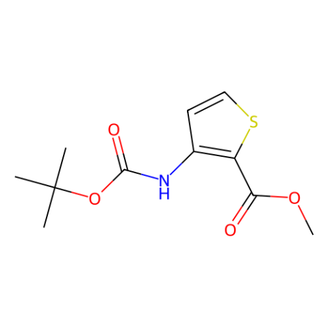 3-(叔丁氧羰基氨基)噻吩-2-羧酸甲酯,Methyl 3-(Boc-amino)thiophene-2-carboxylate