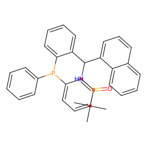 [S（R）]-N-[（S）-[2-（二苯基膦基）苯基]-1-萘甲基]-2-甲基-2-丙烷亚磺酰胺,[S(R)]-N-[(S)-[2-(Diphenylphosphino)phenyl]-1-naphthalenylmethyl]-2-methyl-2-propanesulfinamide