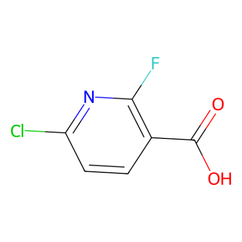 6-氯-2-氟吡啶-3-羧酸,6-Chloro-2-fluoronicotinic acid