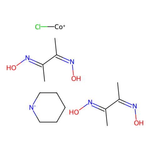 氯双(二甲基乙二肟)吡啶钴(III),Chlorobis(dimethylglyoximato)(pyridine)cobalt(III)