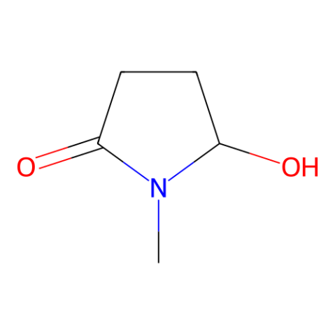 5-羟基-N-甲基-2-吡咯烷酮,5-Hydroxy-N-methyl-2-pyrrolidinone