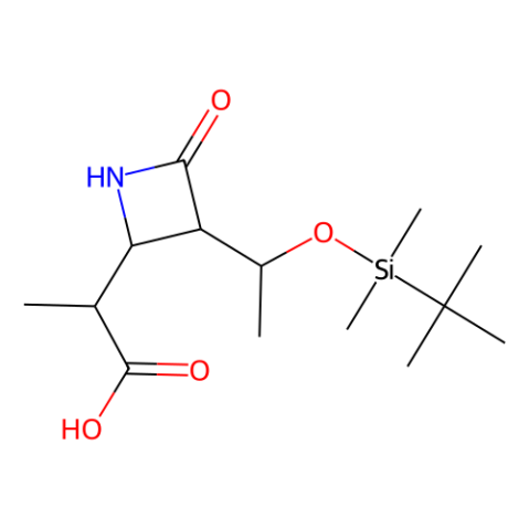 (3S,4S)-3-[(R)-1-(叔丁基二甲基硅氧基)乙基]-4-[(R)-1-羰乙基]-2-氮雜環(huán)丁酮,(3S,4S)-3-[(R)-1-(tert-Butyldimethylsilyloxy)ethyl]-4-[(R)-1-carboxyethyl]-2-azetidinone