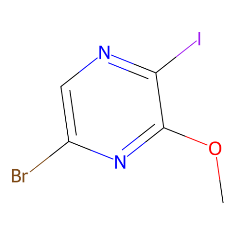 5-溴-2-碘-3-甲氧基吡嗪,5-Bromo-2-iodo-3-methoxypyrazine