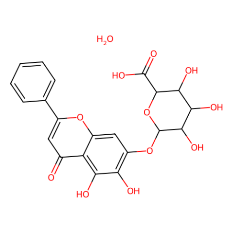 黄芩苷 水合物,Baicalin hydrate