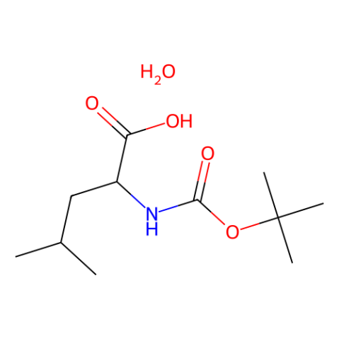 N-Boc-D-亮氨酸 一水合物,Boc-D-Leu-OH H2O