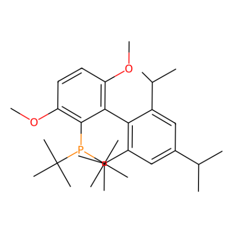 2-二叔丁基膦-2′,4′,6′-三异丙基-3,6-二甲氧基-1,1′-联苯,tBuBrettPhos