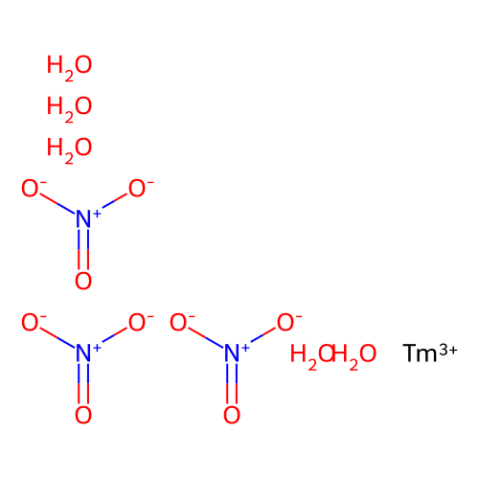 硝酸铥(III) 五水合物,Thulium(III) nitrate pentahydrate