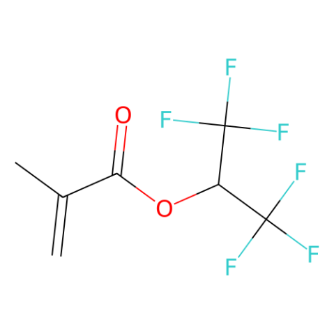 甲基丙烯酸1,1,1,3,3,3-六氟异丙酯 (含稳定剂MEHQ),1,1,1,3,3,3-Hexafluoroisopropyl Methacrylate (stabilized with MEHQ)