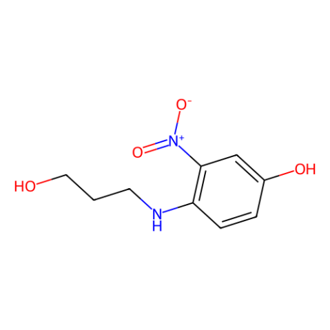 3-硝基-4-(2-羟丙氨基)苯酚,4-((3-Hydroxypropyl)amino)-3-nitrophenol