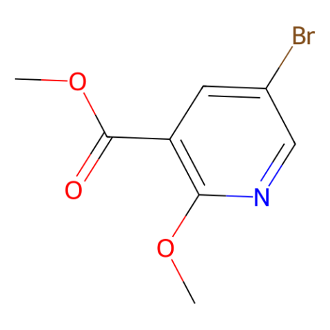 5-溴-2-甲氧基煙酰甲酯,Methyl 5-bromo-2-methoxynicotinate