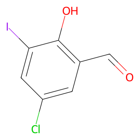 5-氯-2-羟基-3-碘代苯甲醛,5-Chloro-2-hydroxy-3-iodobenzaldehyde