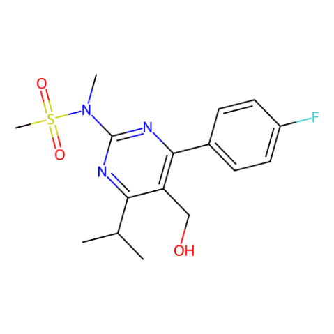 4-(4-氟苯基)-6-异丙基-2-[(N-甲基-N-甲磺酰)氨基]嘧啶-5-甲醇,4-(4-Fluorophenyl)-6-isopropyl-2-[(N-methyl-N-methylsufonyl)amino]pyrimidine-5-yl-methanol