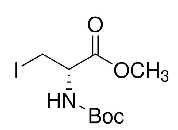 Boc-3-碘-D-丙氨酸甲酯,Boc-3-iodo-D-Ala-OMe