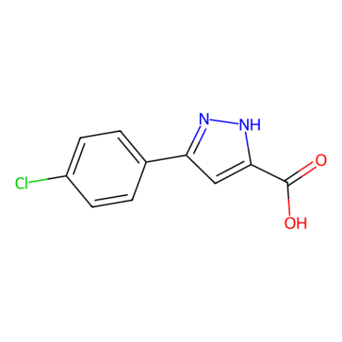 5-(4-氯苯基)-1h-吡唑-3-羧酸,5-(4-Chlorophenyl)-1h-pyrazole-3-carboxylic acid