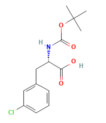 N-Boc-3-氯-L-苯基丙氨酸,N-Boc-3-chloro-L-phenylalanine