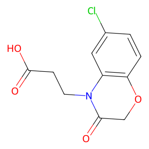 6-氯-2,3-二氢-3-氧代-4H-1,4-苯并噁嗪-4-丙酸,6-Chloro-2,3-dihydro-3-oxo-4H-1,4-benzoxazine-4-propionic acid