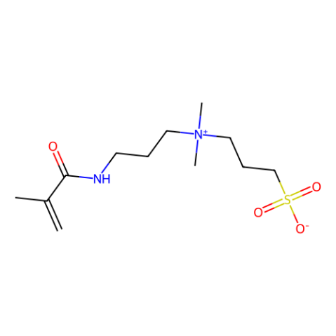（3-(甲基丙烯酰氨基)丙基）二甲基(3-硫代丙基)氫氧化銨內(nèi)鹽,[3-(Methacryloylamino)propyl]dimethyl(3-sulfopropyl)ammonium hydroxide inner salt